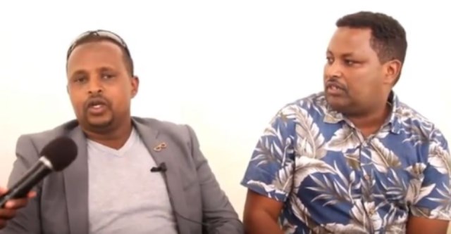 Somaliland, Foore: Abdishakur Sheikh Abdiwahab (l), Manager, and Mohamed Mohamoud 'Ilka Asse' (r) decry what they termed as 'unfair targeting'.