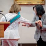 U.S. House Speaker Nancy Pelosi meets Taiwan President Tsai Ing-wen